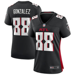Tony Gonzalez Atlanta Falcons Women's Game Retired Player Jersey - Black Jerseys
