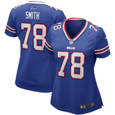 Bruce Smith Buffalo Bills Women's Game Retired Player Jersey - Royal Jerseys