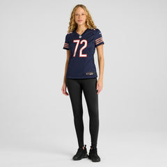 William Perry Chicago Bears Women's Game Retired Player Jersey - Navy Jerseys