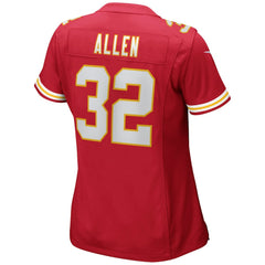 Marcus Allen Kansas City Chiefs Women's Game Retired Player Jersey - Red Jerseys