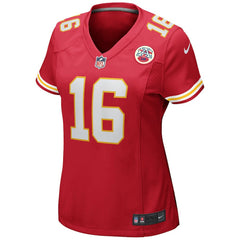 Len Dawson Kansas City Chiefs Women's Game Retired Player Jersey - Red Jerseys