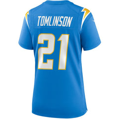 LaDainian Tomlinson Los Angeles Chargers Women's Game Retired Player Jersey - Powder Blue Jerseys