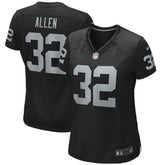 Marcus Allen Las Vegas Raiders Women's Game Retired Player Jersey - Black Jerseys