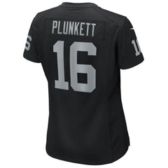 Jim Plunkett Las Vegas Raiders Women's Game Retired Player Jersey - Black Jerseys