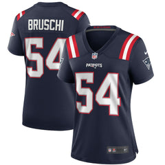 Tedy Bruschi New England Patriots Women's Game Retired Player Jersey - Navy Jerseys