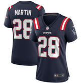 Curtis Martin New England Patriots Women's Game Retired Player Jersey - Navy Jerseys