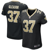 Steve Gleason New Orleans Saints Women's Game Retired Player Jersey - Black Jerseys