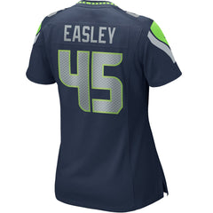 Kenny Easley Seattle Seahawks Women's Game Retired Player Jersey - College Navy Jerseys