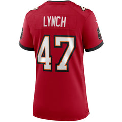 John Lynch Tampa Bay Buccaneers Women's Game Retired Player Jersey - Red Jerseys