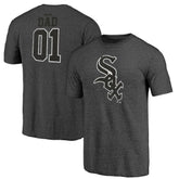 Chicago White Sox Father's Day Greatest Dad Tri-Blend T-Shirt - Black T-shirts