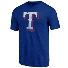 Texas Rangers Father's Day Greatest Dad Tri-Blend T-Shirt - Royal T-shirts
