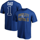 Kansas City Royals Father's Day #1 Dad T-Shirt - Royal T-shirts