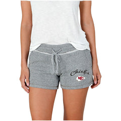 Kansas City Chiefs Concepts Sport Women's Mainstream Terry Shorts - Gray Shorts