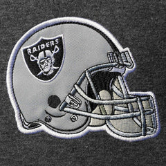 Las Vegas Raiders Starter Extreme Fireballer Pullover Hoodie - Heathered Gray/Silver Hoodies