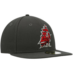 Tampa Bay Buccaneers New Era Omaha 59FIFTY Fitted Hat - Pewter Hats