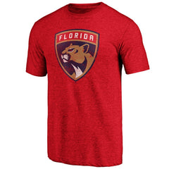 Florida Panthers Greatest Dad Tri-Blend T-Shirt - Red | US 3990262