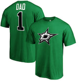 Dallas Stars #1 Dad T-Shirt - Kelly Green | US 3990288
