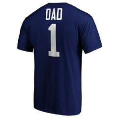 Toronto Maple Leafs #1 Dad T-Shirt - Blue | US 3990305