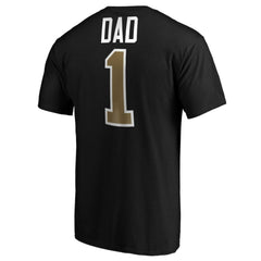 Vegas Golden Knights #1 Dad T-Shirt - Black | US 3990307