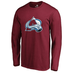 Colorado Avalanche #1 Dad Long Sleeve T-Shirt - Burgundy | US 3990317