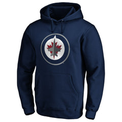 Winnipeg Jets #1 Dad Pullover Hoodie - Navy | US 3990371