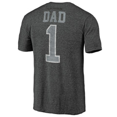 Los Angeles Kings Greatest Dad Tri-Blend T-Shirt - Charcoal | US 3991183