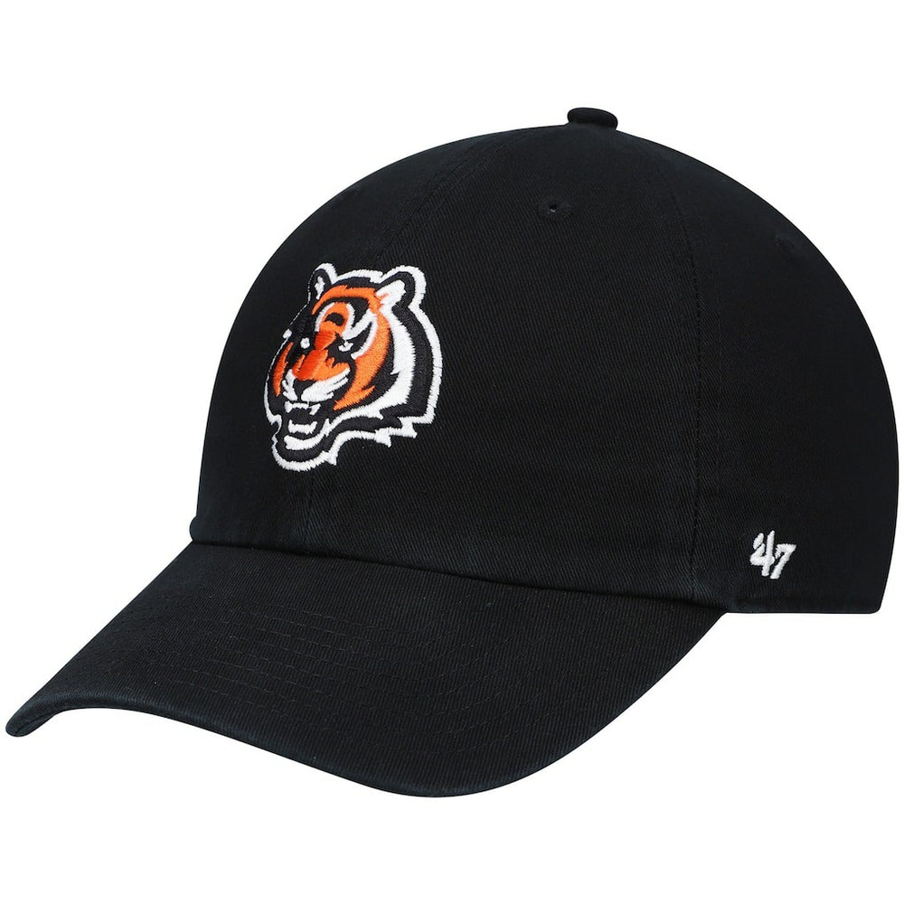 Cincinnati Bengals '47 Clean Up Alternate Adjustable Hat - Black Hats