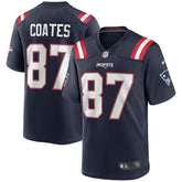 Ben Coates New England Patriots Game Retired Player Jersey - Navy Jerseys