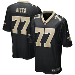 Carl Nicks New Orleans Saints Game Retired Player Jersey - Black Jerseys