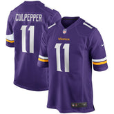 Daunte Culpepper Minnesota Vikings Game Retired Player Jersey - Purple Jerseys