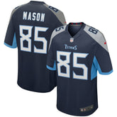 Derrick Mason Tennessee Titans Game Retired Player Jersey - Navy Jerseys
