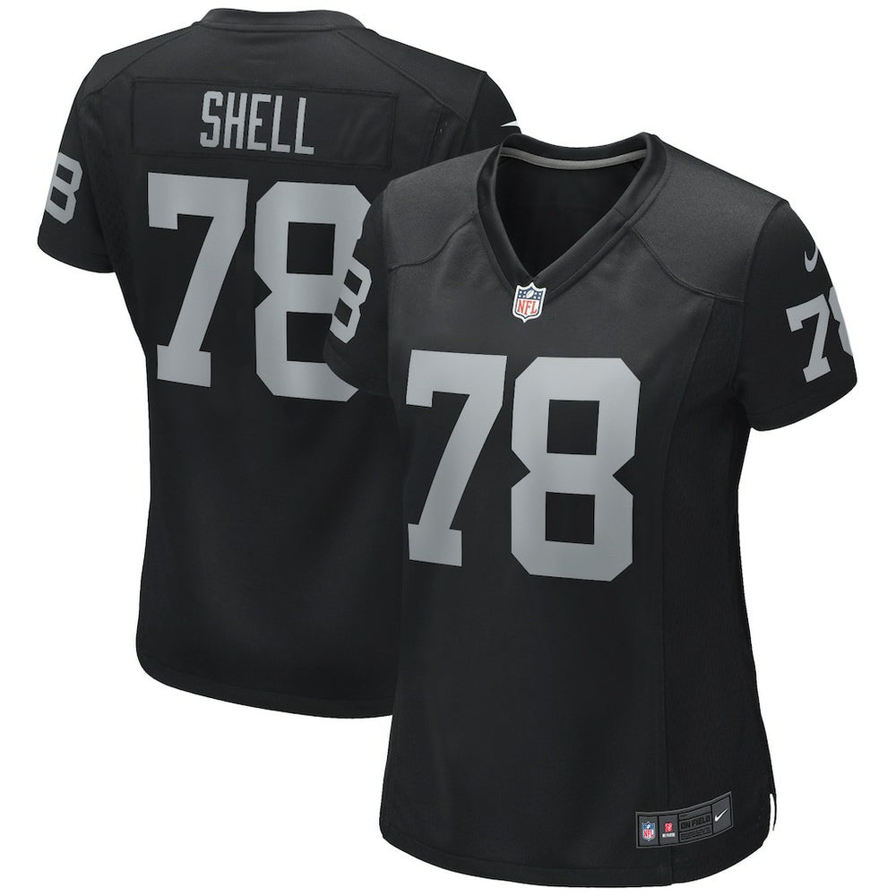 Art Shell Las Vegas Raiders Women's Game Retired Player Jersey - Black Jerseys
