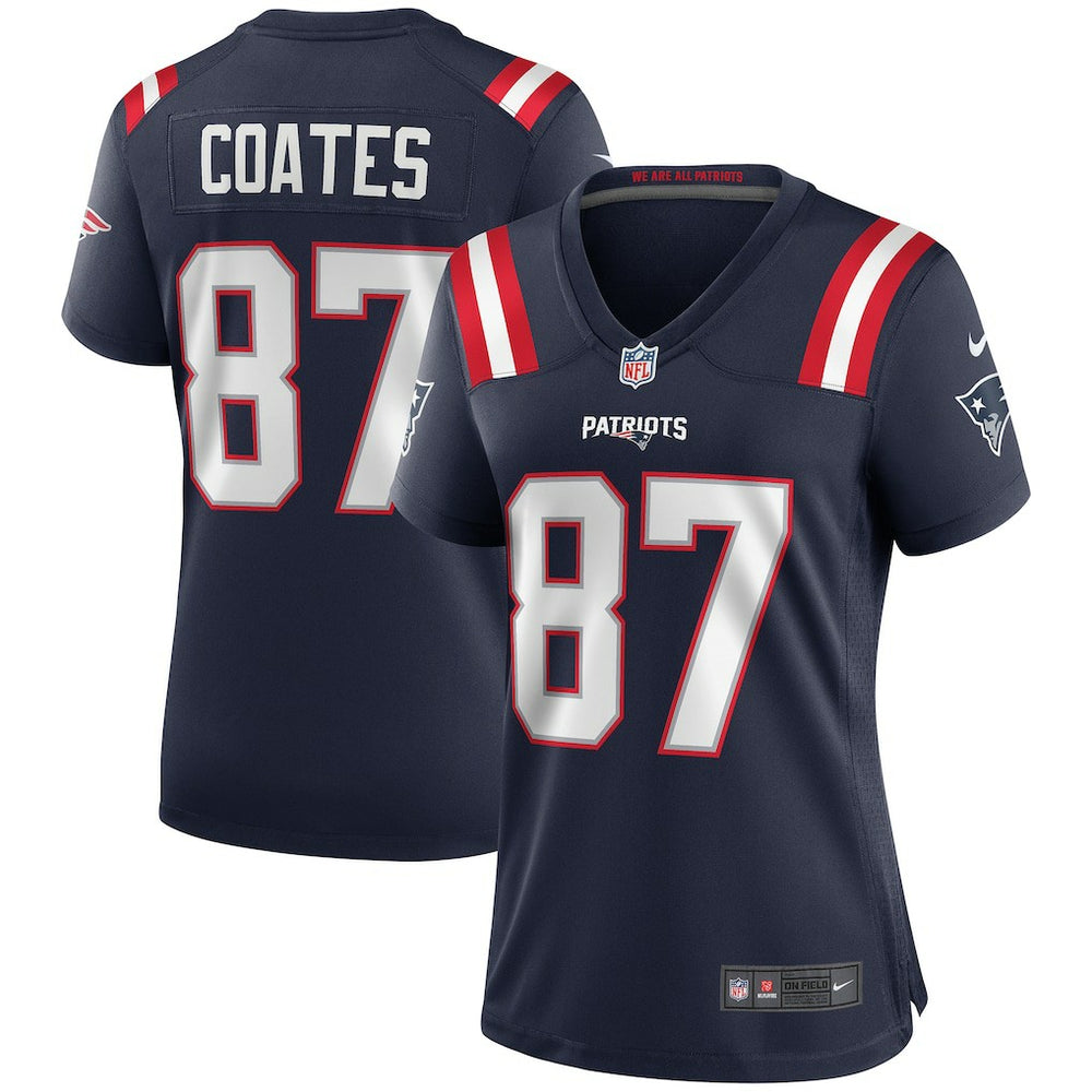 Ben Coates New England Patriots Women's Game Retired Player Jersey - Navy Jerseys