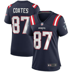 Ben Coates New England Patriots Women's Game Retired Player Jersey - Navy Jerseys