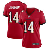 Brad Johnson Tampa Bay Buccaneers Women's Game Retired Player Jersey - Red Jerseys