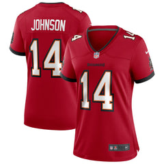 Brad Johnson Tampa Bay Buccaneers Women's Game Retired Player Jersey - Red Jerseys