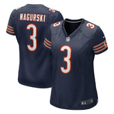 Bronko Nagurski Chicago Bears Women's Game Retired Player Jersey - Navy Jerseys