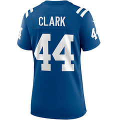 Dallas Clark Indianapolis Colts Women's Game Retired Player Jersey - Royal Jerseys
