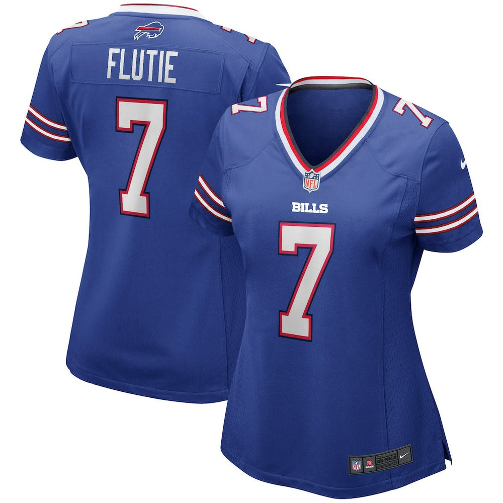 Doug Flutie Buffalo Bills Women's Game Retired Player Jersey - Royal Jerseys