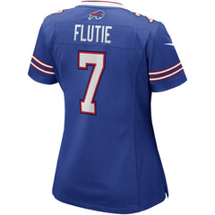 Doug Flutie Buffalo Bills Women's Game Retired Player Jersey - Royal Jerseys