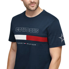 Dallas Cowboys Tommy Hilfiger Insert T-Shirt - Navy T-shirts