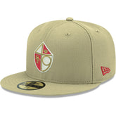 San Francisco 49ers New Era Omaha Throwback 59FIFTY Fitted Hat - Gold Hats