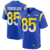 Jack Youngblood Los Angeles Rams Game Retired Player Jersey - Royal Jerseys