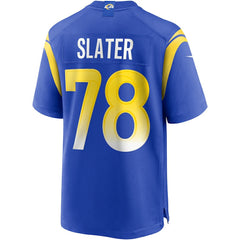 Jackie Slater Los Angeles Rams Game Retired Player Jersey - Royal Jerseys