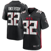 Jamal Anderson Atlanta Falcons Game Retired Player Jersey - Black Jerseys