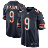 Jim McMahon Chicago Bears Game Retired Player Jersey - Navy Jerseys