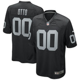 Jim Otto Las Vegas Raiders Game Retired Player Jersey - Black Jerseys