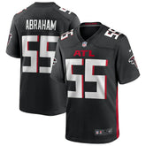 John Abraham Atlanta Falcons Game Retired Player Jersey - Black Jerseys