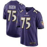 Jonathan Ogden Baltimore Ravens Game Retired Player Jersey - Purple Jerseys