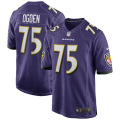 Jonathan Ogden Baltimore Ravens Game Retired Player Jersey - Purple Jerseys